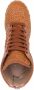 Casadei woven lace-up wedge boots Brown - Thumbnail 4