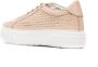 Casadei woven low-top sneakers Pink - Thumbnail 3