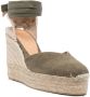 Castañer 105mm wedge espadrilles Green - Thumbnail 2