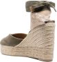 Castañer 105mm wedge espadrilles Green - Thumbnail 3
