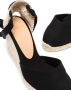 Castañer Carina 80mm ankle-tie wedge sandals Black - Thumbnail 2