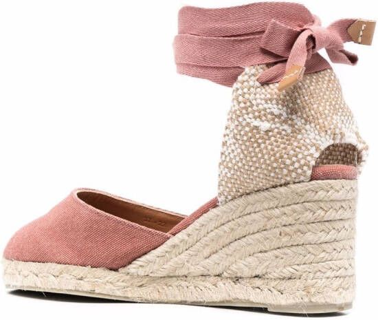 Castañer Carina espadrille wedges Pink