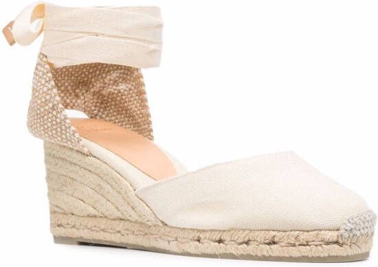 Castañer Carina wedge espadrilles Neutrals