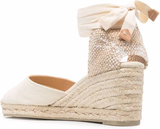 Castañer Carina wedge espadrilles Neutrals