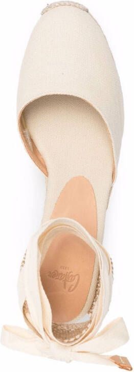 Castañer Carina wedge espadrilles Neutrals