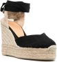 Castañer Chiara 105mm wedge espardilles Black - Thumbnail 2