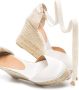 Castañer Chiara 80mm wedged sandals White - Thumbnail 2