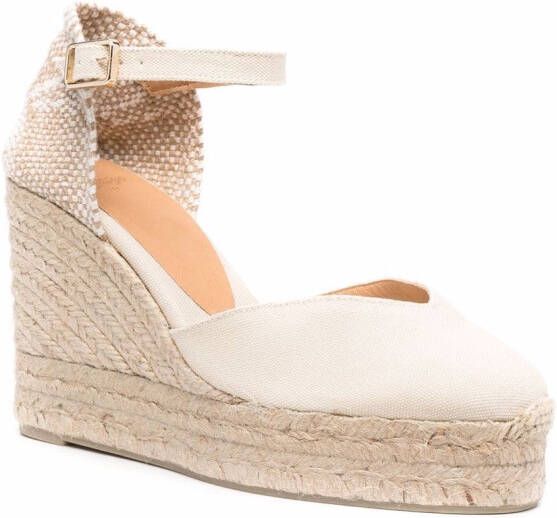 Castañer Chiarita wedge sandals Neutrals