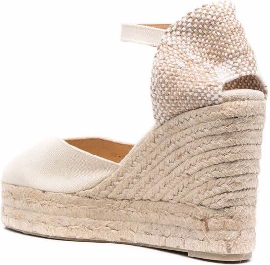 Castañer Chiarita wedge sandals Neutrals