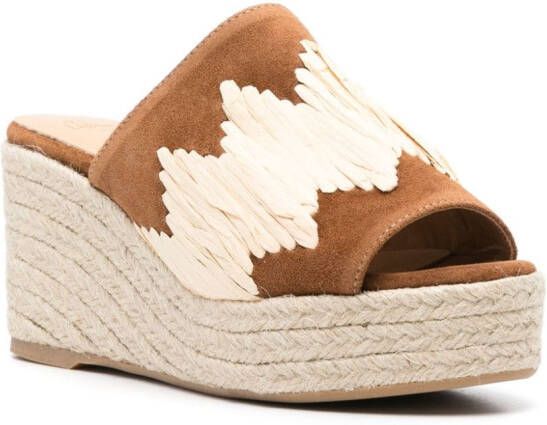 Castañer Eleo 85mm espadrilles Brown