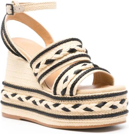 Castañer Fermina 198 145mm espadrilles Neutrals