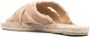 Castañer frayed-detail raffia sandals Neutrals - Thumbnail 3
