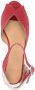 Castañer leather heeled 70mm espadrilles Red - Thumbnail 4