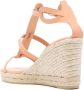 Castañer leather wedge espadrilles Neutrals - Thumbnail 3