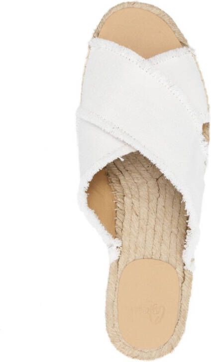 Castañer Palmera canvas espadrilles White