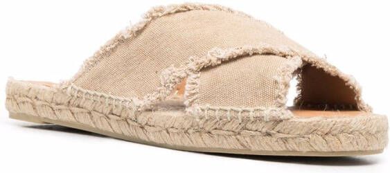 Castañer Palmera frayed sandals Neutrals