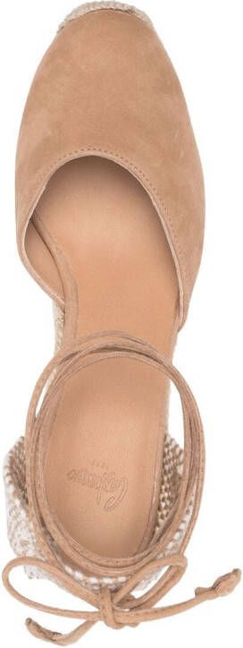 Castañer wedge heel espadrilles Neutrals