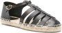 Castañer x Ancient Greek Chios sandals Black - Thumbnail 2