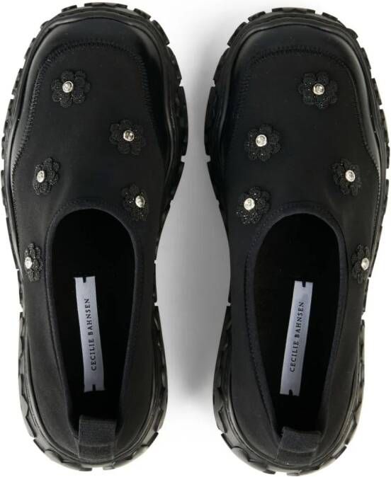 Cecilie Bahnsen Glam slip-on sneakers Black