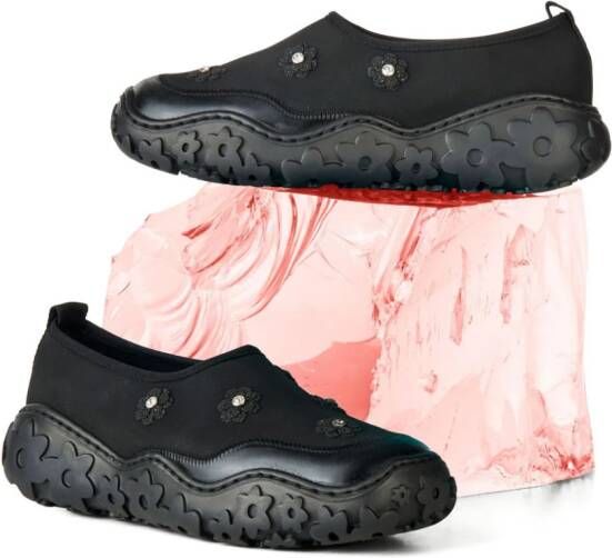 Cecilie Bahnsen Glam slip-on sneakers Black