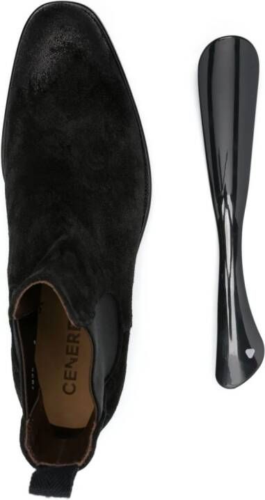 Cenere GB George suede ankle boots Black