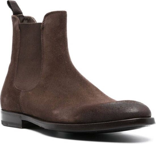 Cenere GB George suede ankle boots Brown