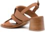 Cenere GB Glory Ranch 65mm leather sandals Brown - Thumbnail 3