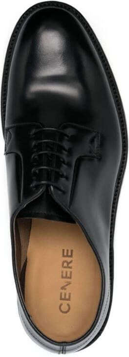 Cenere GB lace-up leather Oxford shoes Black