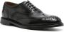 Cenere GB panelled leather brogues Black - Thumbnail 2