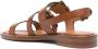 Cenere GB Queen Ranch buckled leather sandals Brown - Thumbnail 3