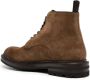 Cenere GB suede lace-up ankle boots Brown - Thumbnail 3