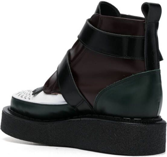 Charles Jeffrey Loverboy x George Cox Loverboy boots Green