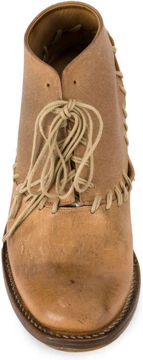 Cherevichkiotvichki lace up boots Neutrals