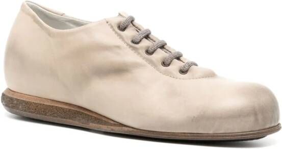 Cherevichkiotvichki lace-up calf leather shoes Neutrals