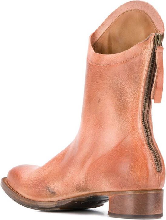 Cherevichkiotvichki zipped cowgirl boots Pink