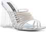 Chiara Ferragni Andromedra 105mm mules Silver - Thumbnail 2