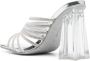 Chiara Ferragni Andromedra 105mm mules Silver - Thumbnail 3