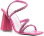Chiara Ferragni calf-leather crystal-embellished sandals Pink - Thumbnail 2