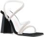 Chiara Ferragni glitter strap sculpted-heel sandals Black - Thumbnail 2