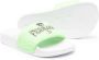 Chiara Ferragni Kids logo-embroidered slip-on sandals Green - Thumbnail 2