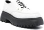 Chiara Ferragni lace-up leather oxford shoes White - Thumbnail 2