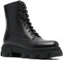 Chiara Ferragni leather lace up boots Black - Thumbnail 2