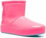 Chiara Ferragni logo-patch rubber ankle boots Pink - Thumbnail 2