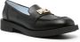 Chiara Ferragni square-toe leather loafers Black - Thumbnail 2