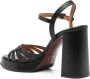 Chie Mihara 110mm Aniel leather sandals Black - Thumbnail 3