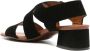 Chie Mihara 35mm Quisael suede sandals Black - Thumbnail 3