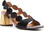 Chie Mihara 50mm Roka leather sandals Black - Thumbnail 2