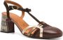 Chie Mihara 55mm Fendy leather pumps Brown - Thumbnail 2