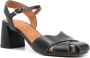 Chie Mihara 65mm Roley leather sandals Black - Thumbnail 2