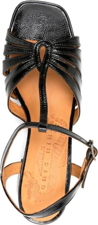 Chie Mihara 70mm Galta leather sandals Black